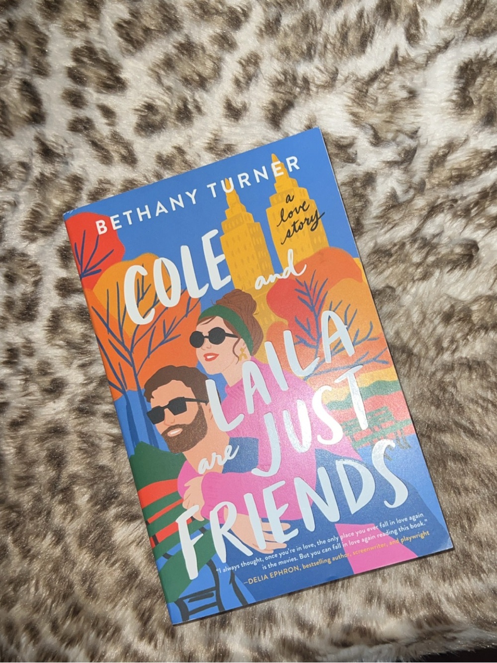 Cole and Laila Are Just Friends Paperback - Colorful Illustrated Cover